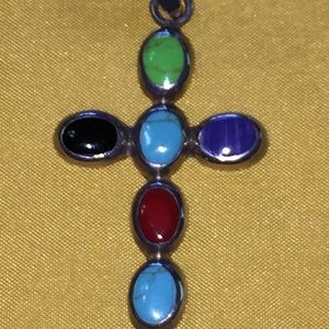 Sterling cross pendant